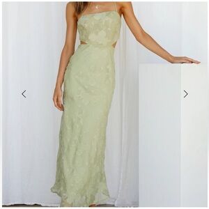 Hello Molly 
Rainbow Glow Midi Dress 
Size 4